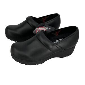Skechers Women's Soft Toe Work Clog Slip-Resistant Size 9 Womens Shoes